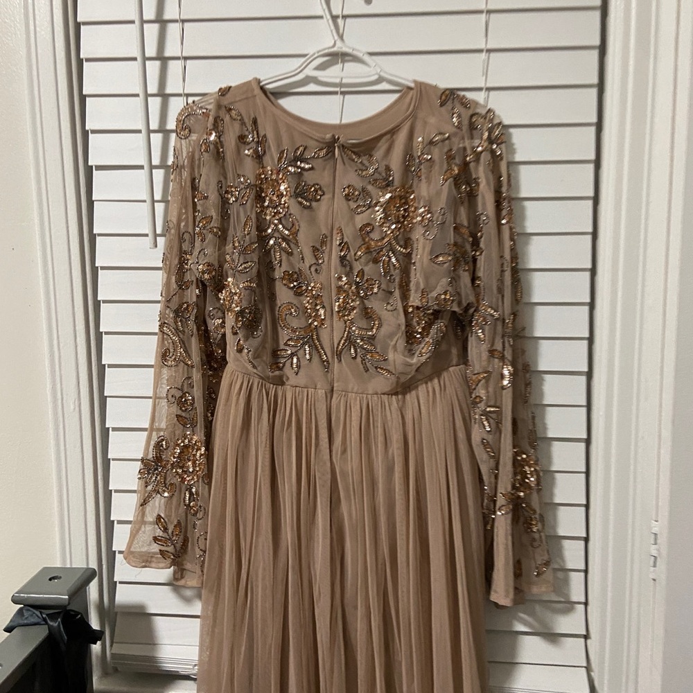 BOOHOO Pink/Beige Dress - Picture 4 of 7